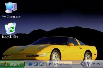 скриншот Actual Transparent Windows