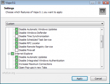 скриншот Vispa