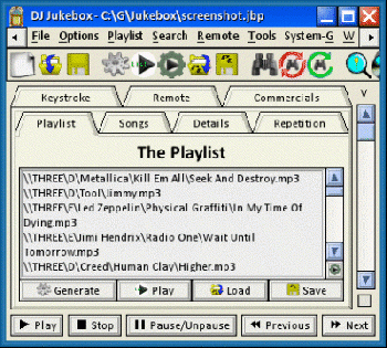 скриншот DJ Jukebox