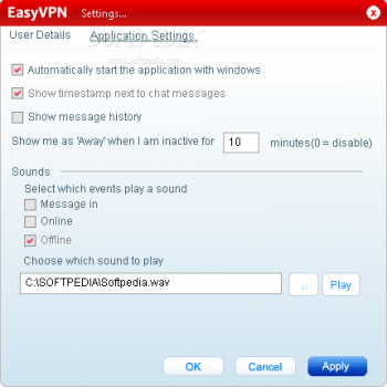 скриншот Comodo EasyVPN