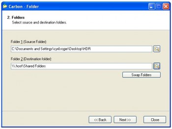 скриншот CarbonFolder
