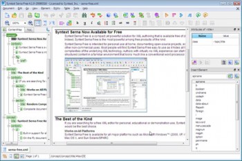 скриншот Serma Free XML Editor