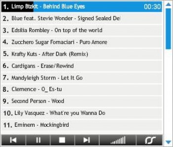 скриншот Flash MP3 Player