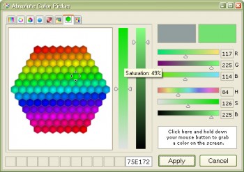 скриншот Absolute Color Picker