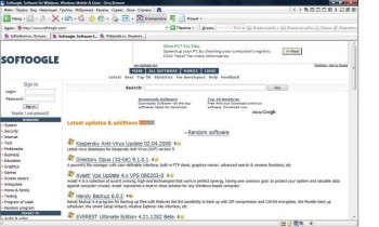 скриншот Orca Browser 
