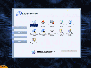 скриншот DiskInternals Boot CD 