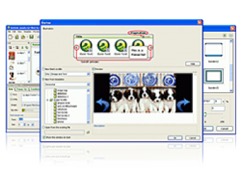скриншот JavaScript Web Scroller