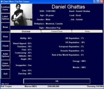 скриншот Chart Wars