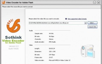 скриншот Easy Flash Maker and Video Encoder Suite