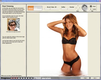 скриншот FaceDub