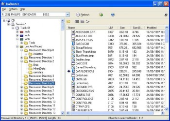 скриншот IsoBuster