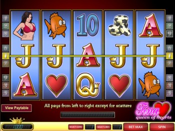 скриншот Queen of Hearts Slots