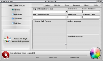 скриншот RZ DVD COPY