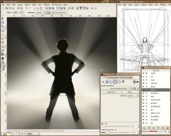 скриншот Inkscape