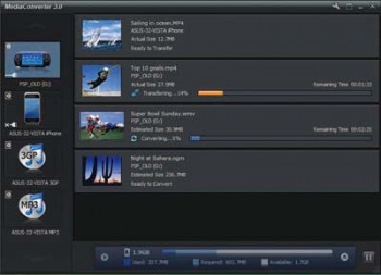 скриншот ArcSoft MediaConverter