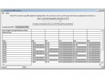 скриншот Corrupt xlsx2csv