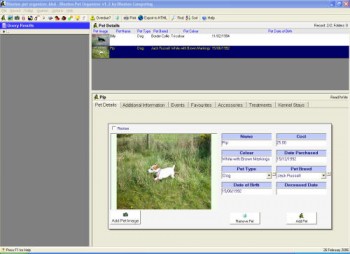 скриншот Blaxton Pet Organizer