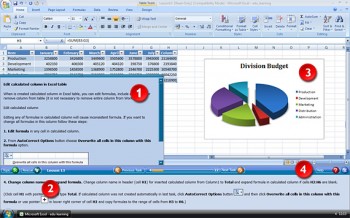скриншот Edu-learning for Word, Excel and PowerPoint 2007 EN