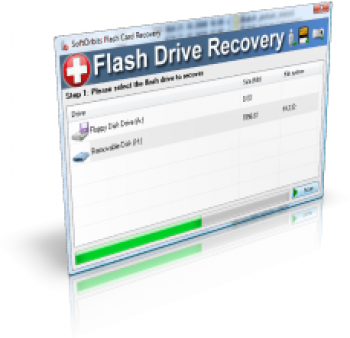 скриншот SoftOrbits Flash Drive Recovery
