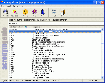 скриншот AcronymGenie