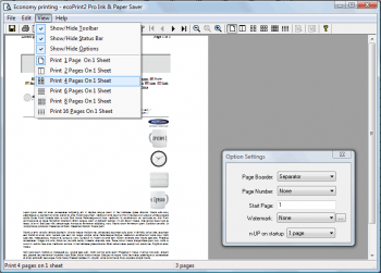 скриншот ecoPrint2 Pro Ink and Paper Saver