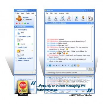 скриншот Trillian Astra