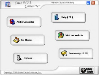 скриншот Cute MP3 Converter