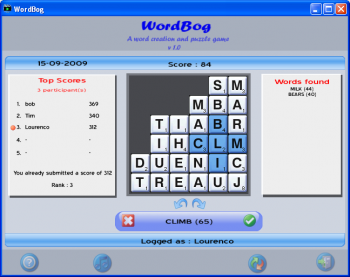скриншот WordBog