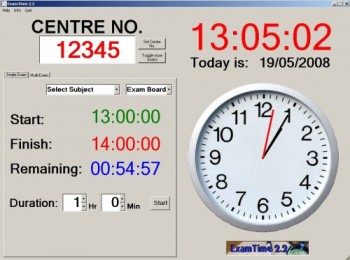 скриншот ExamTime