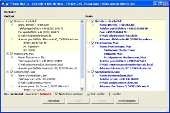 скриншот WinFonie Mobile