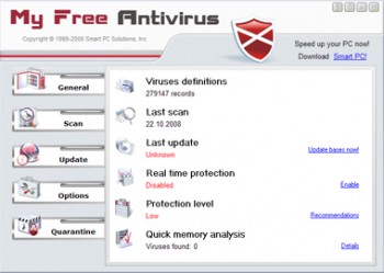 скриншот My Free Antivirus