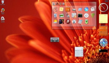 скриншот Thoosje Windows 7 Sidebar