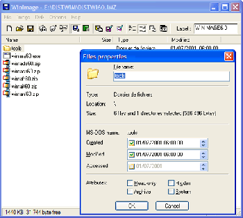 скриншот WinImage
