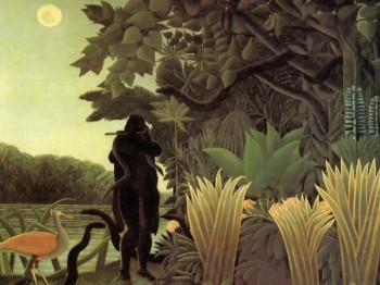скриншот Henri Rousseau Screensaver - 120 Paintings