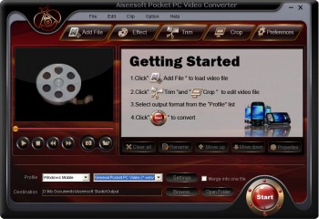скриншот Aiseesoft MP4 Video Converter