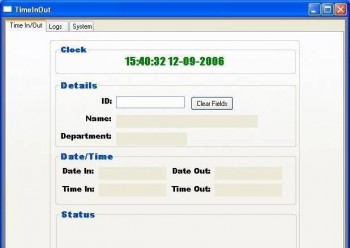 скриншот Time Register 