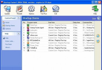 скриншот Startup Faster!