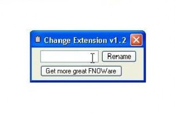 скриншот Change Extension Utility 