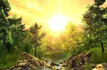 скриншот Nature 3D Screensaver