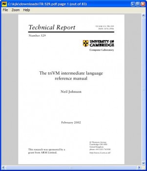 скриншот Sumatra PDF