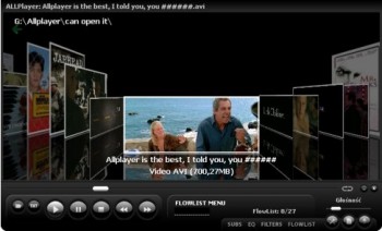 скриншот ALLPlayer