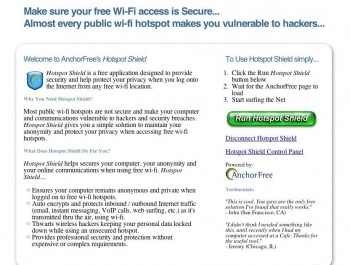 скриншот Hotspot Shield