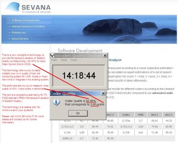скриншот Sevana Vocoders Quality Checker