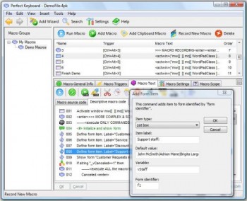 скриншот Perfect Keyboard Professional