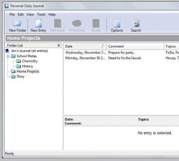 скриншот Personal Daily Journal