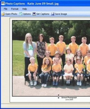 скриншот Photo Captions