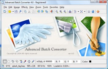 скриншот Advanced Batch Converter