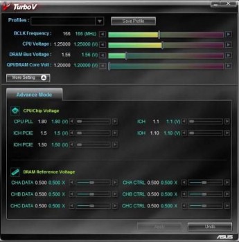 скриншот ASUS Turbo