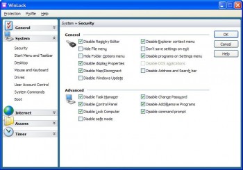 скриншот WinLock Pro