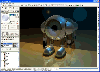 скриншот 3D Canvas